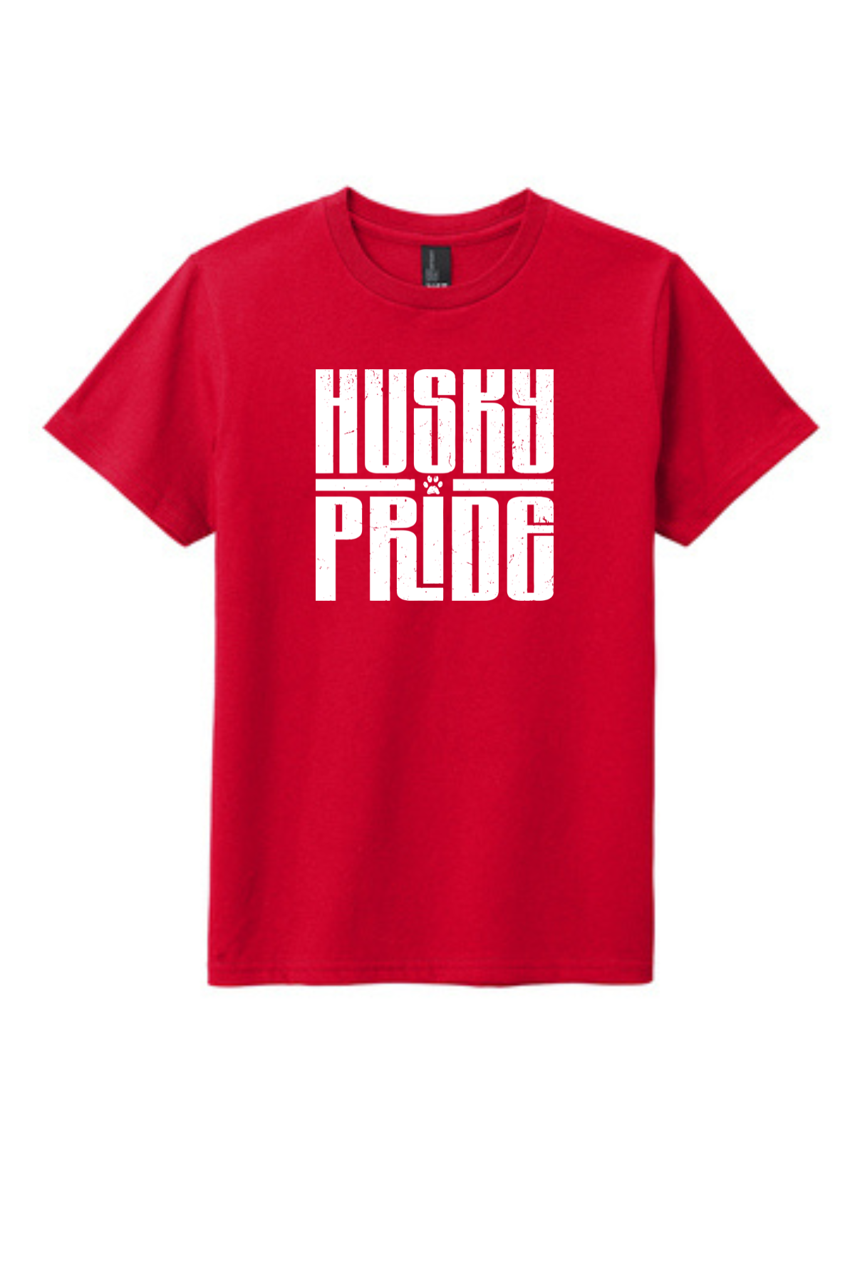 HUSKY PRIDE RED T SHIRT