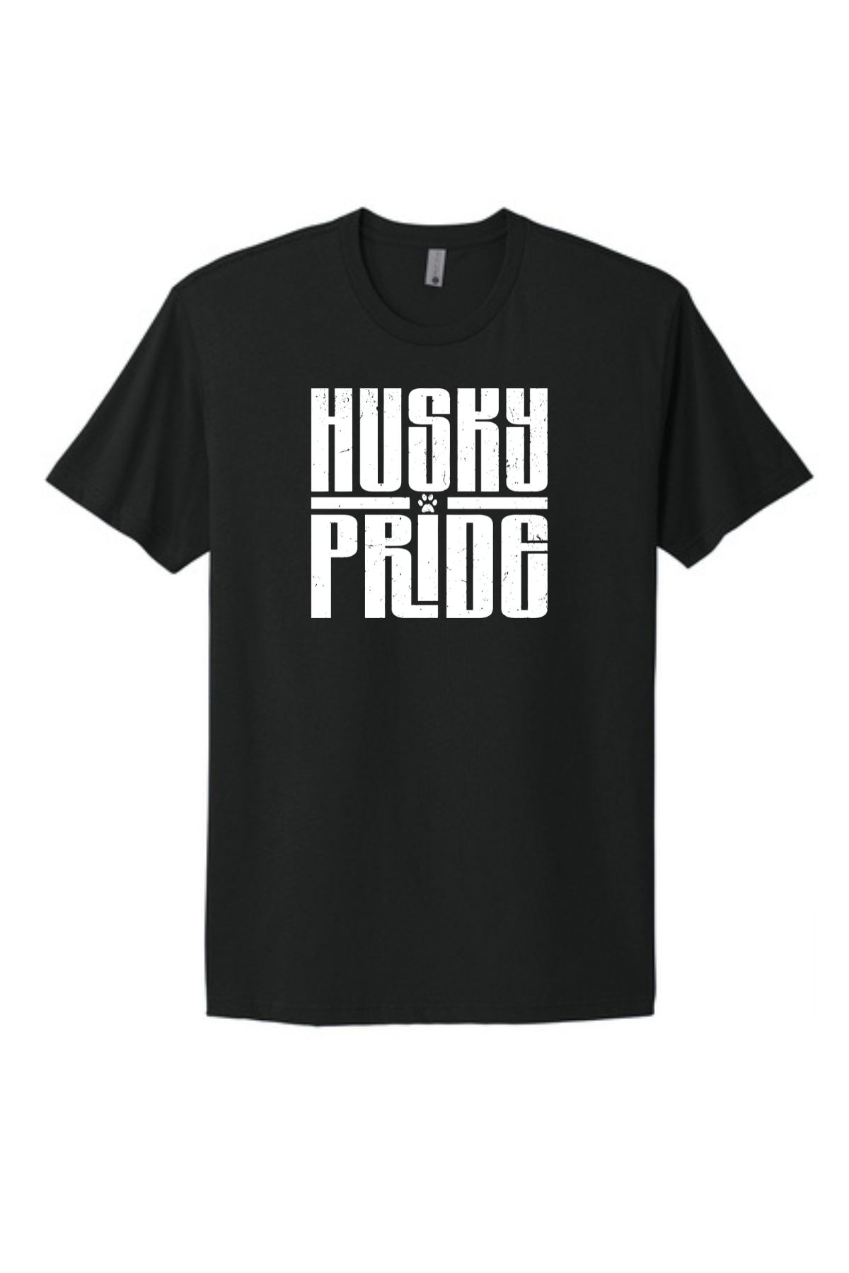 HUSKY PRIDE BLACK T SHIRT