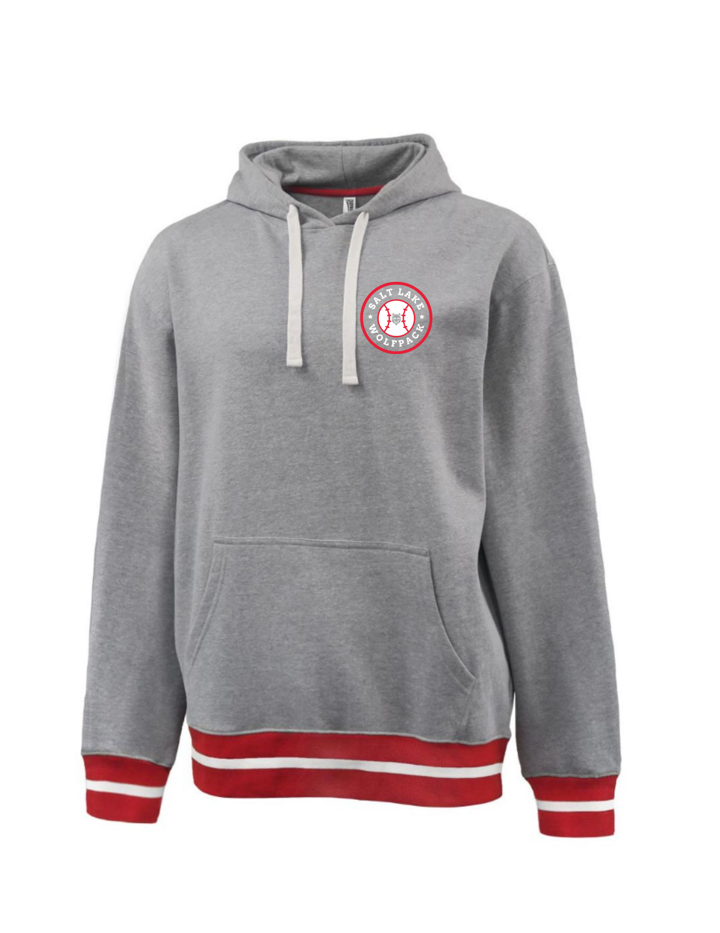 WOLF Striped Hoodie