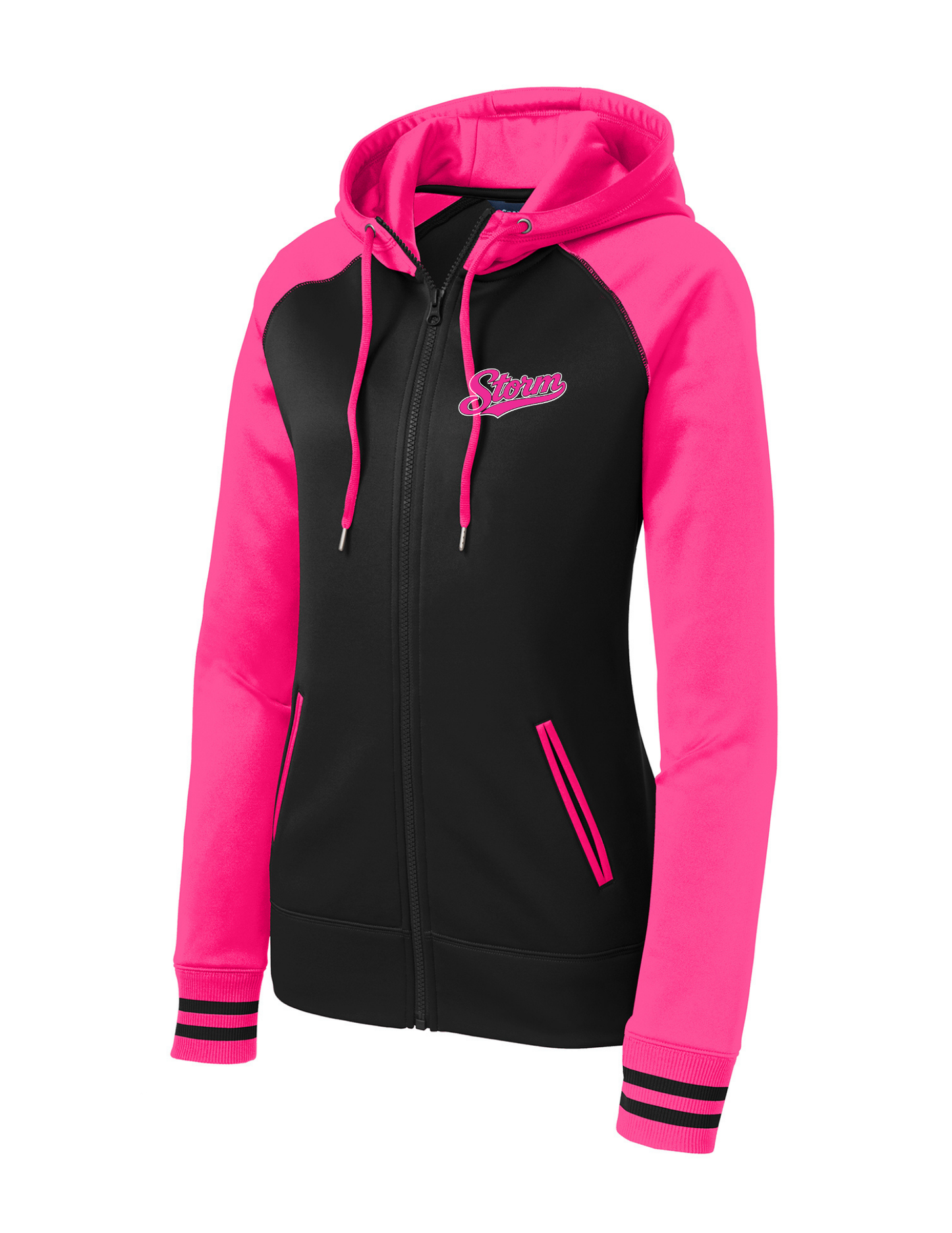 STORM  Varsity ZIP HOODIE * WOMENS