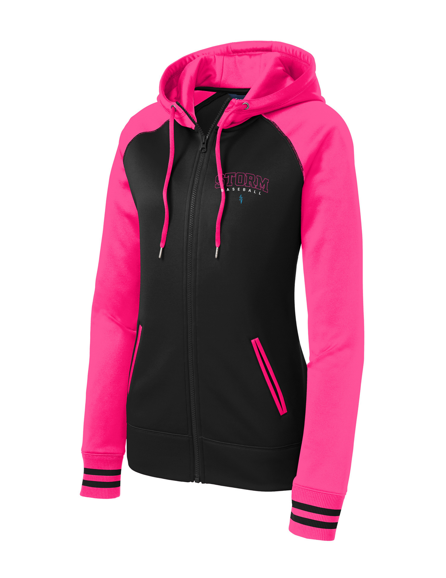 STORM  Varsity ZIP HOODIE * WOMENS