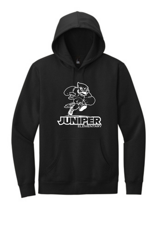 ADULT JUNIPER BLACK/ WHITE  HOODIE