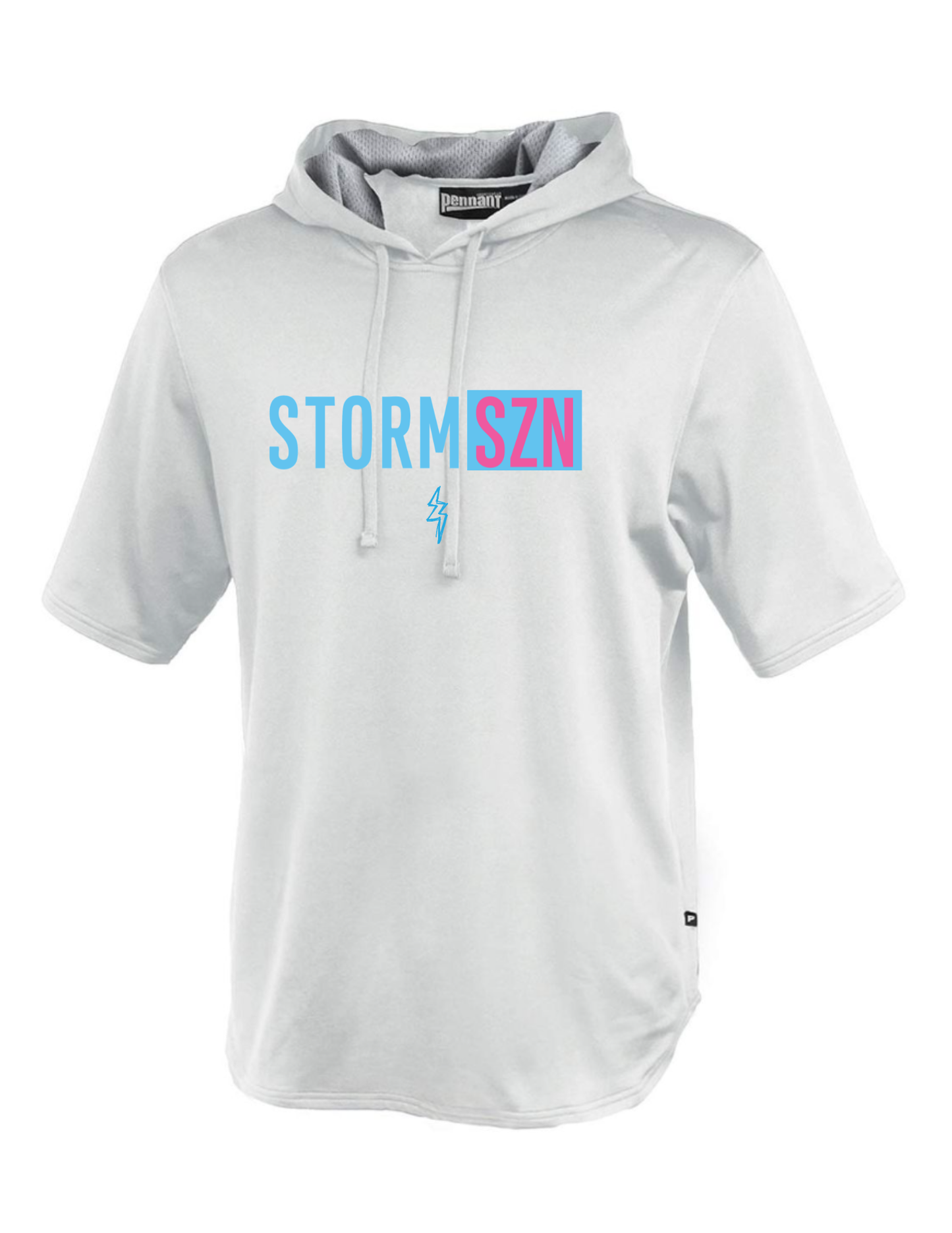 STORM SZN  short sleeve warm up hoodie