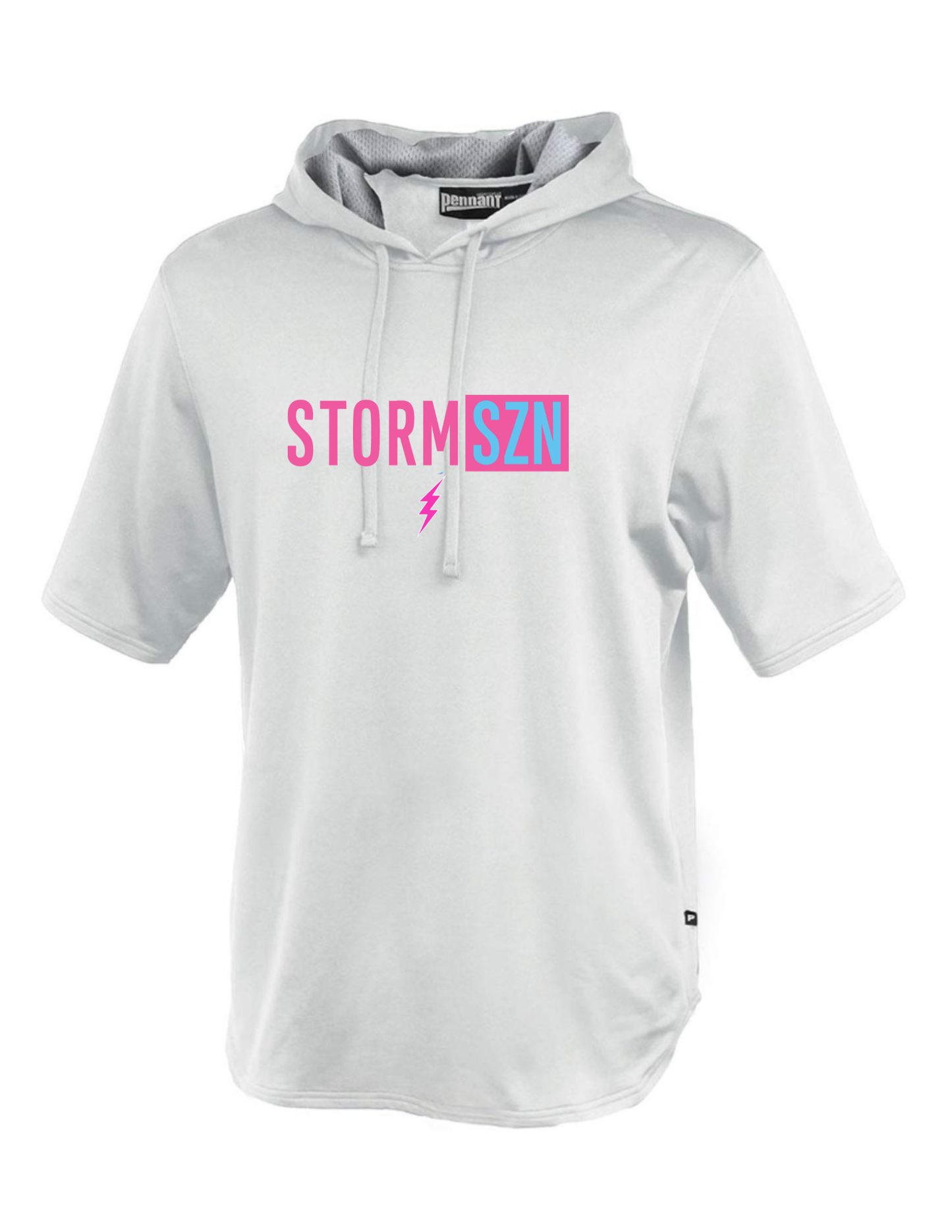 STORM SZN  short sleeve warm up hoodie