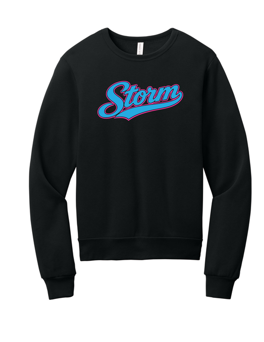 STORM  BLACK CREW NECK