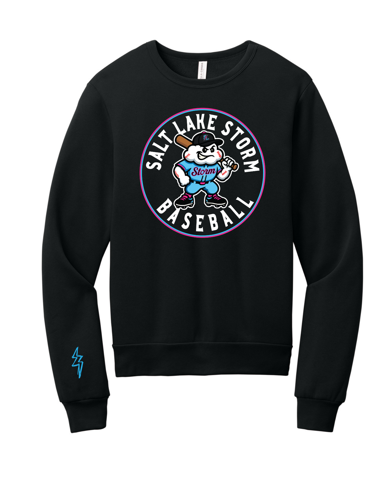 STORM  BLACK CREW NECK
