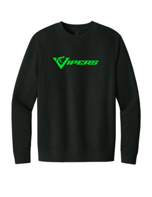 VIPERS G  BLACK Crewneck Sweatshirt *options