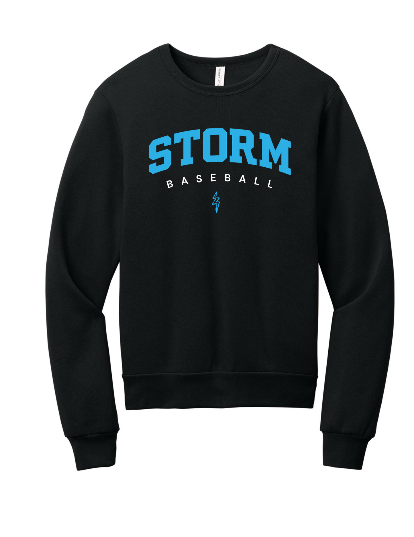 STORM  BLACK CREW NECK