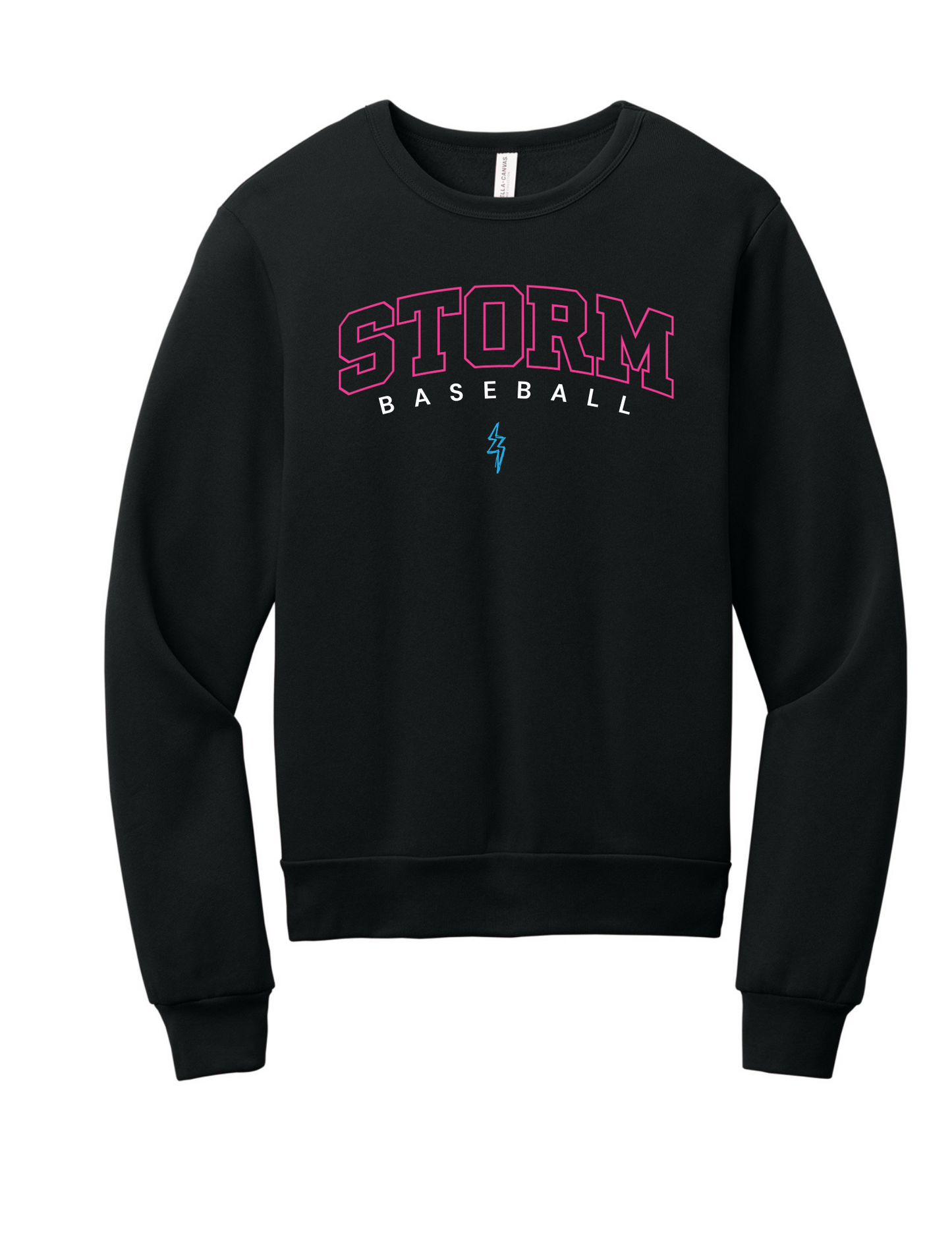 STORM  BLACK CREW NECK