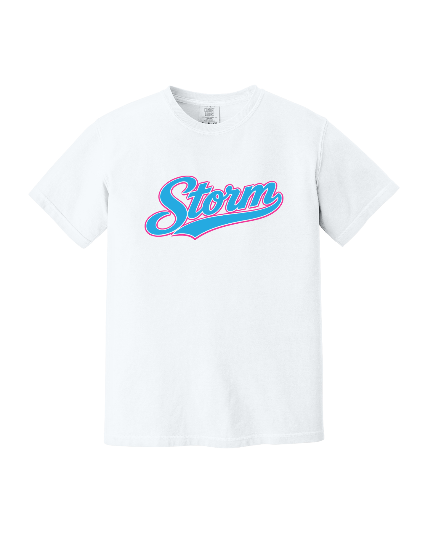 STORM WHITE HEAVY WEIGHT T SHIRTS