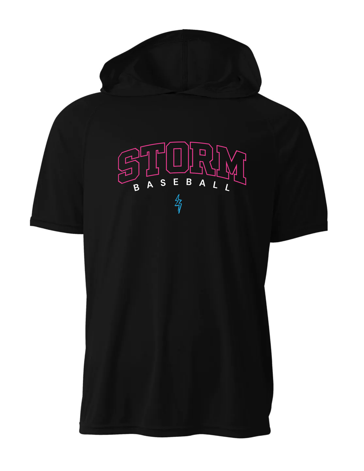 STORM BLACK Short Sleeve SPORT Shirt