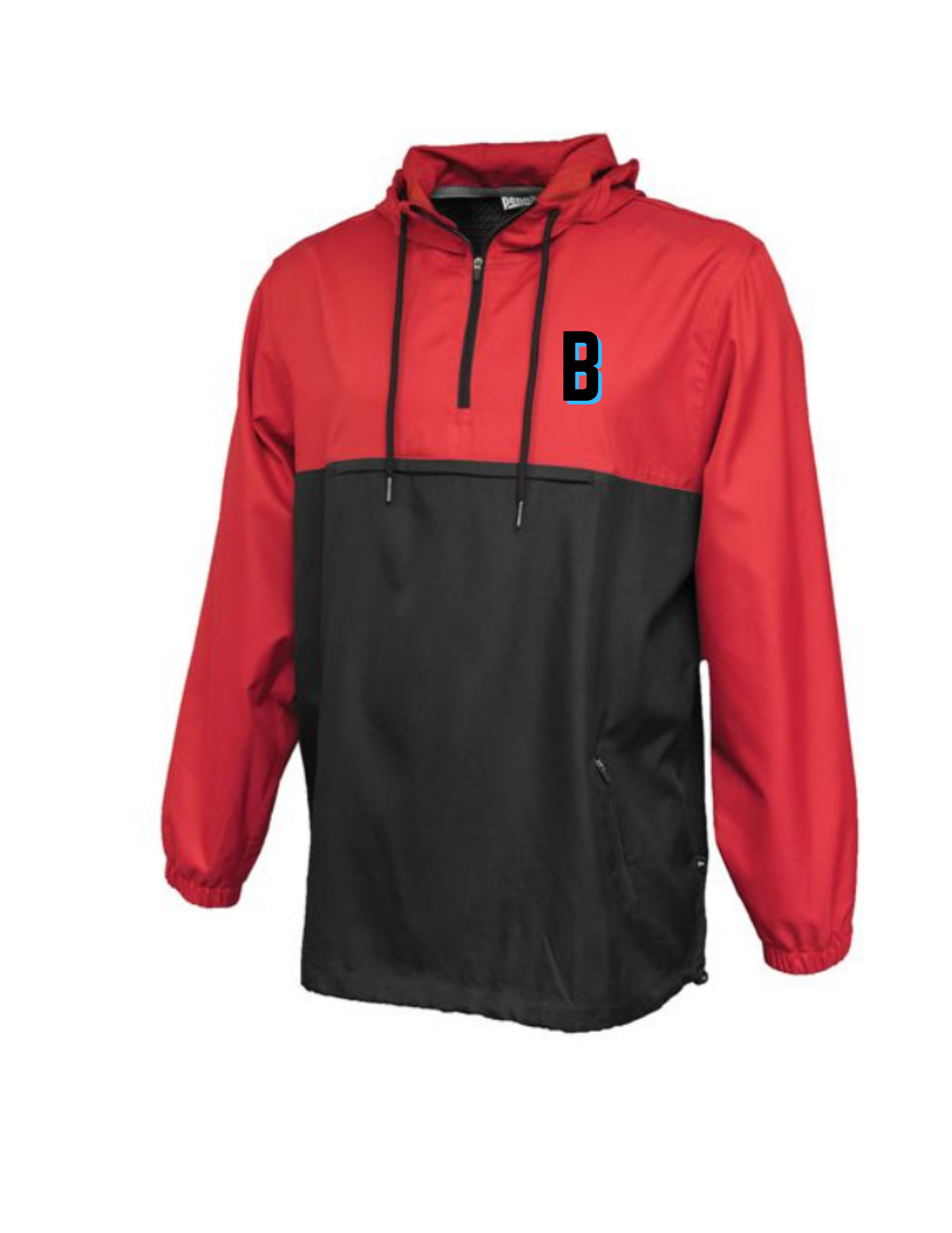 BRAVES PULL OVER WIND JACKET