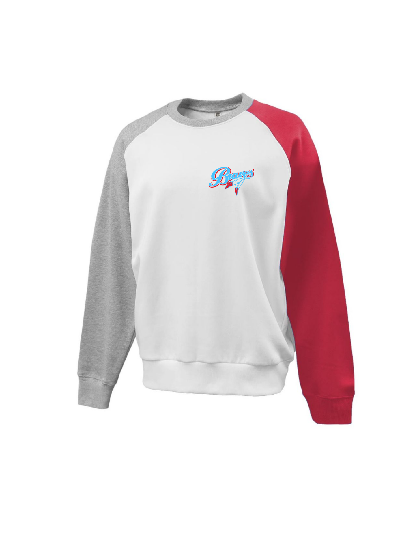 BRAVES COLOR BLOCK  CREWNECK *options