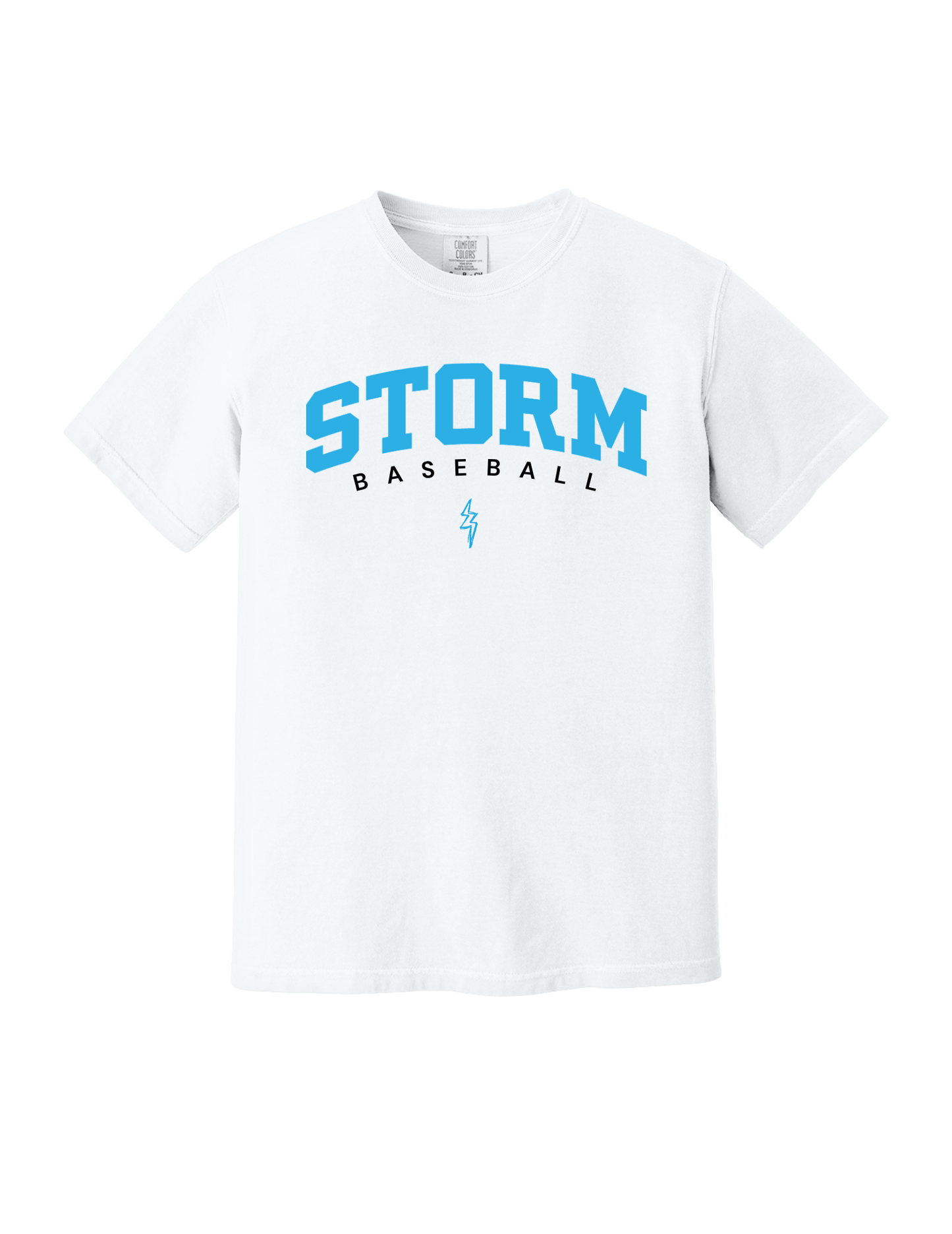 STORM WHITE HEAVY WEIGHT T SHIRTS