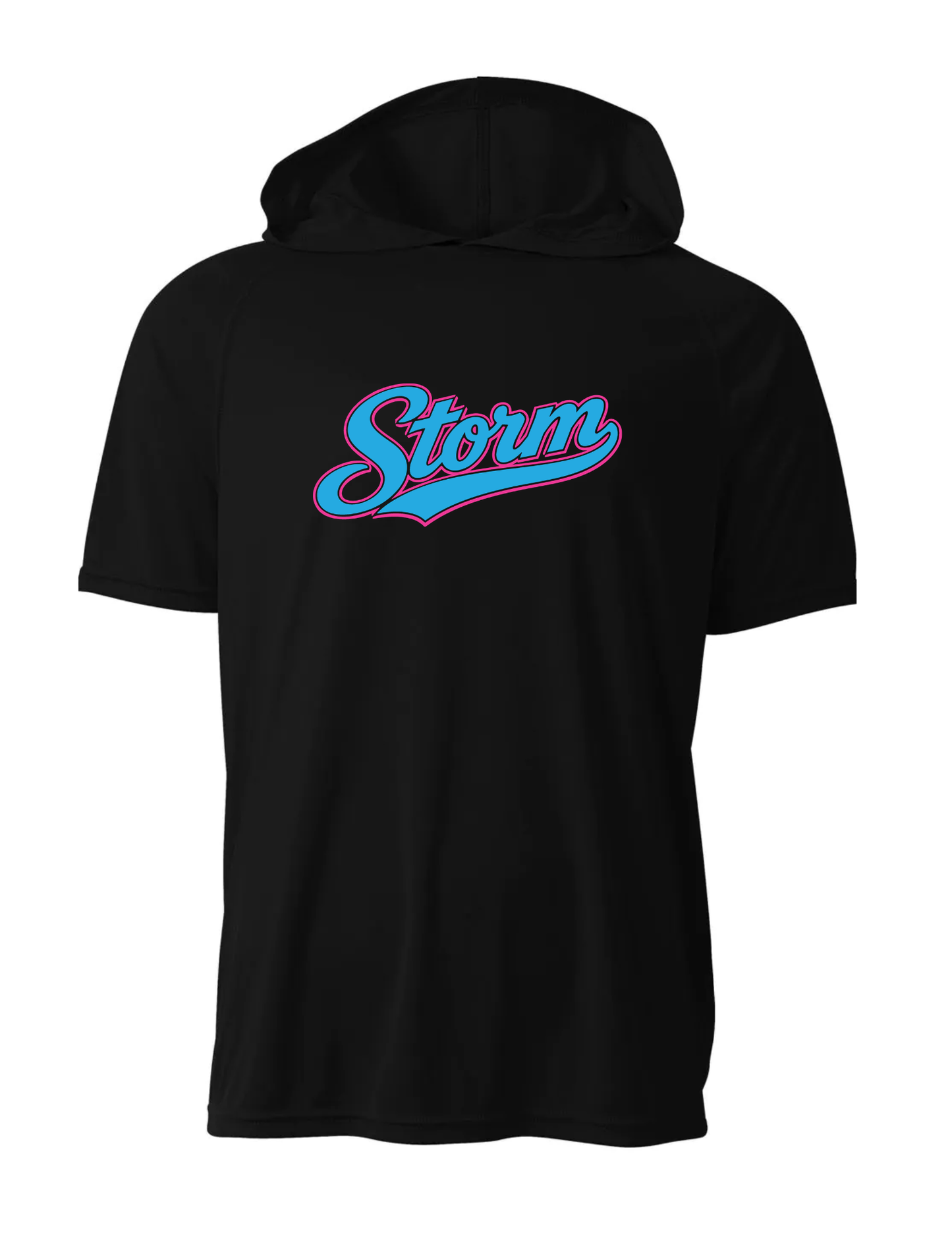 STORM BLACK Short Sleeve SPORT Shirt