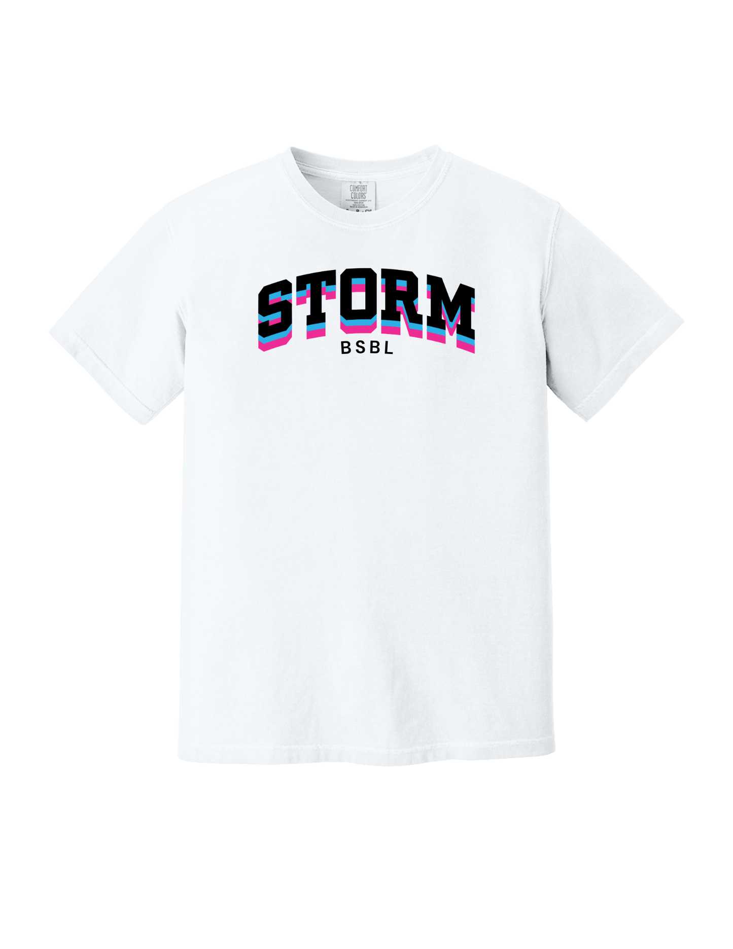 STORM WHITE HEAVY WEIGHT T SHIRTS