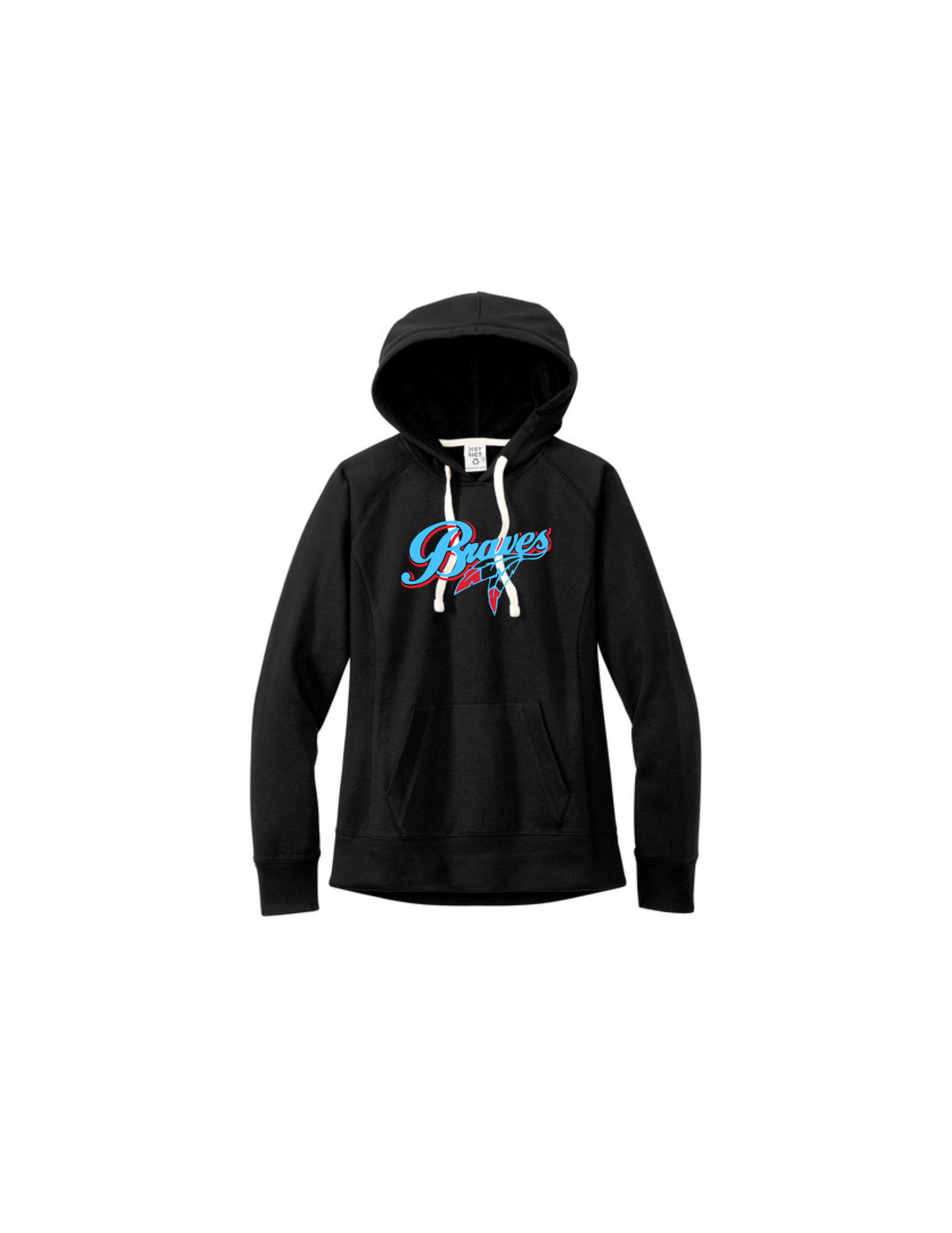 BRAVES  Womens Rib Knit Hoodie *options