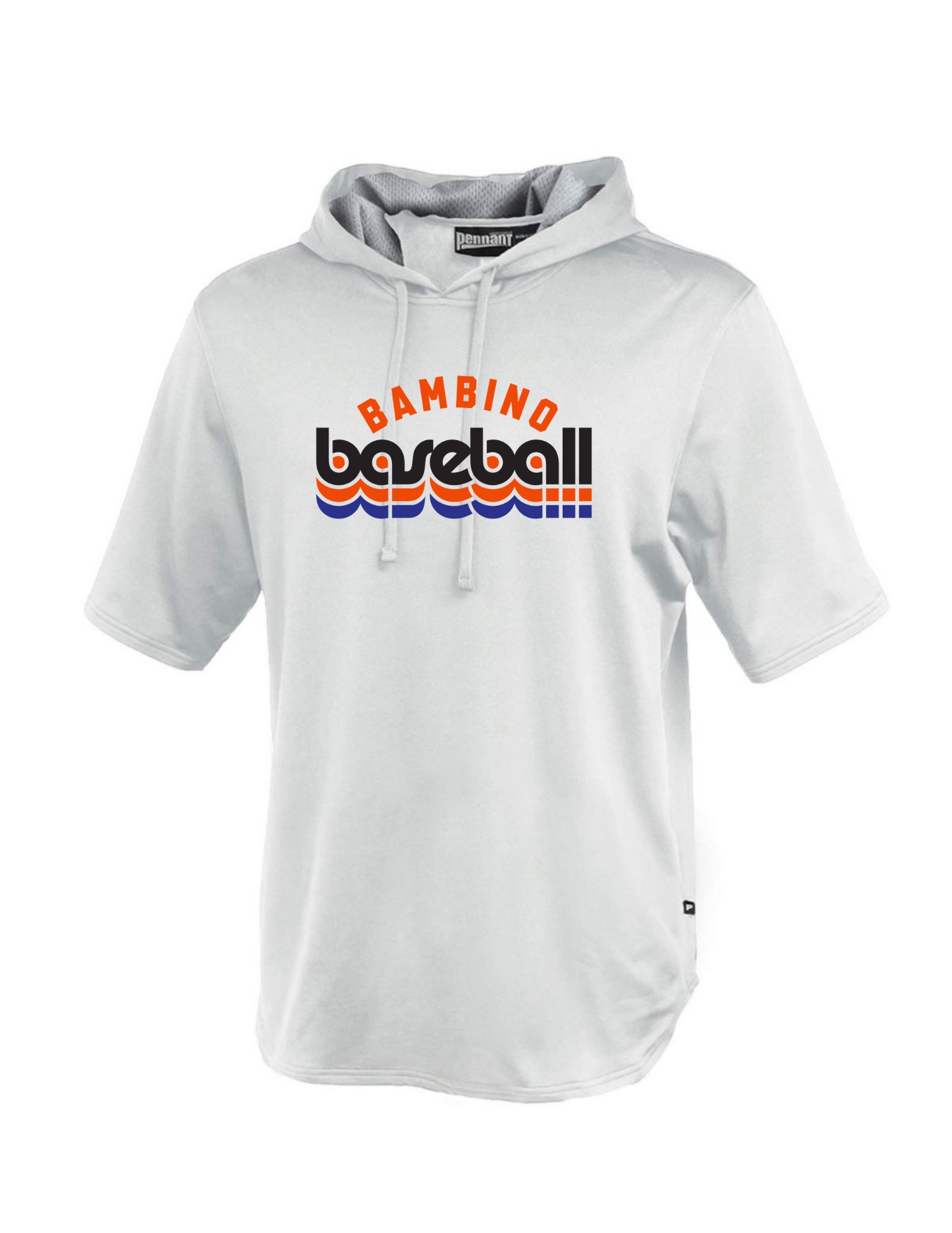 Bambino short sleeve warm up hoodie