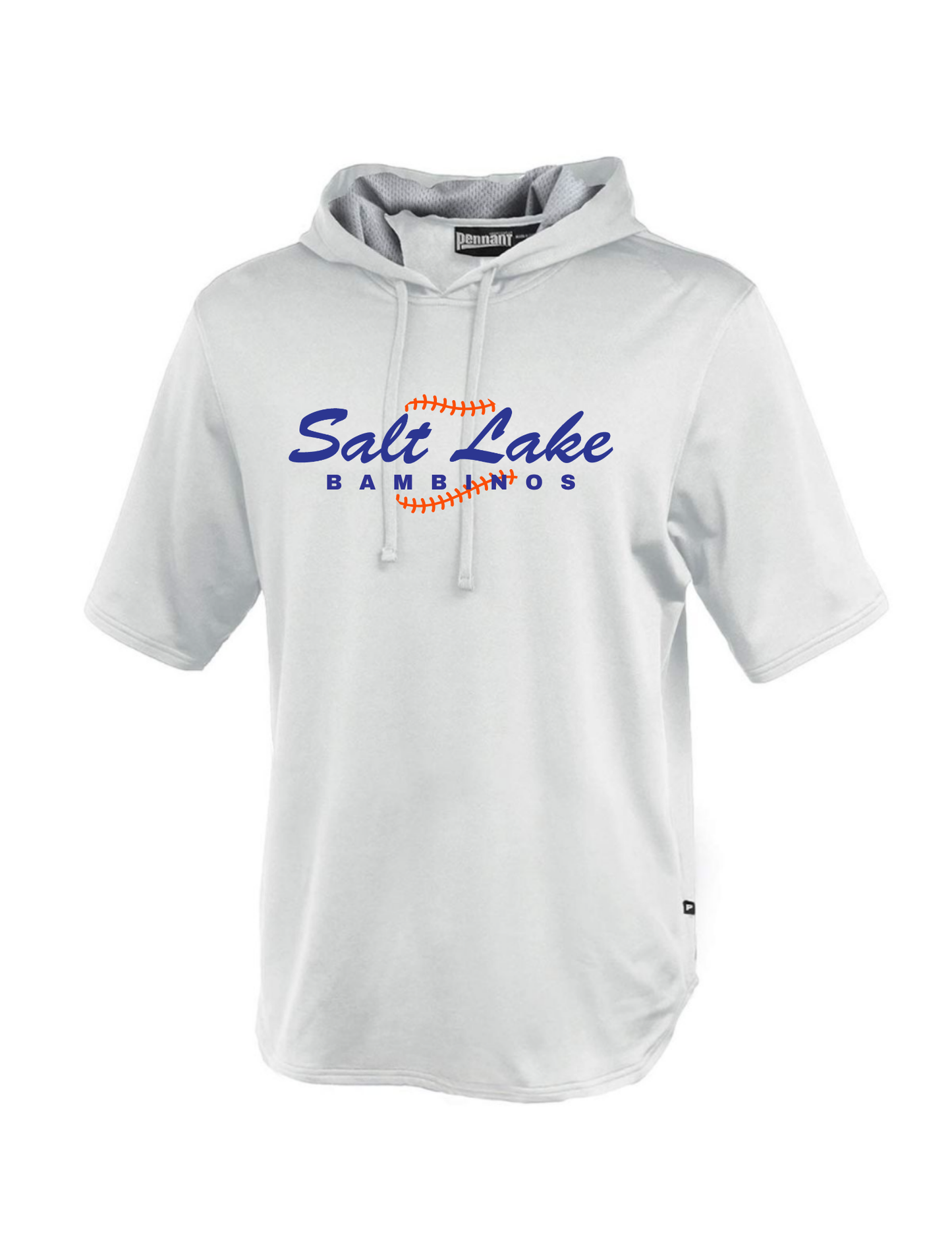 Bambino short sleeve warm up hoodie