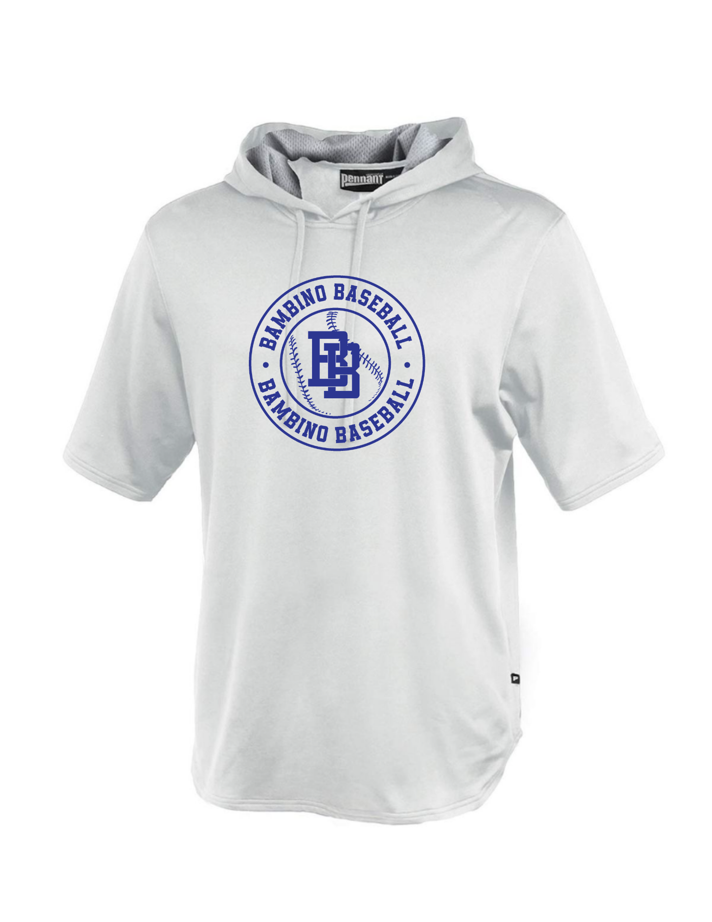 Bambino short sleeve warm up hoodie