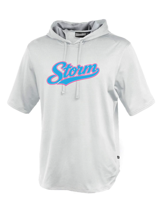 STORM  short sleeve warm up hoodie