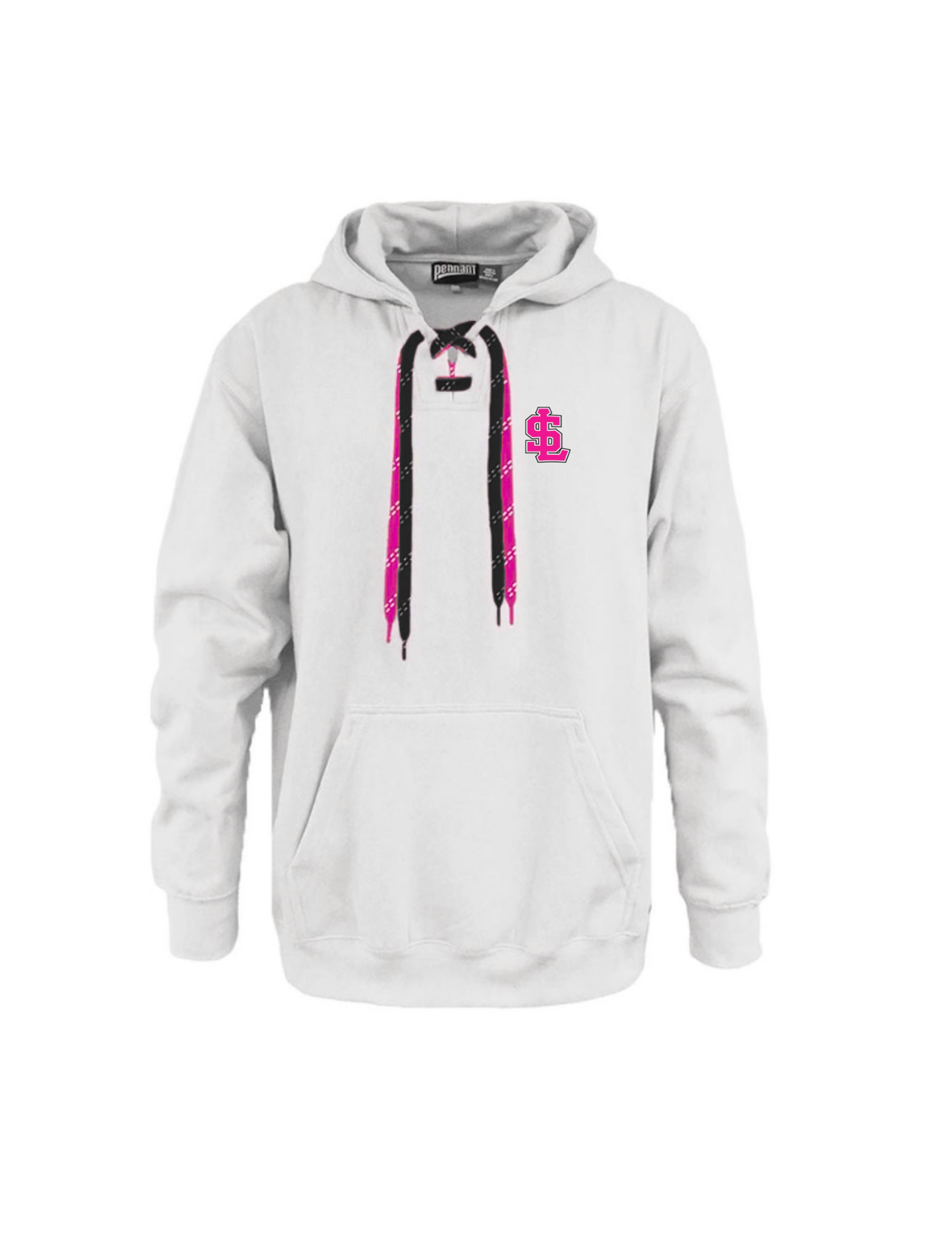 STORM WHITE Lace Up Hoodie