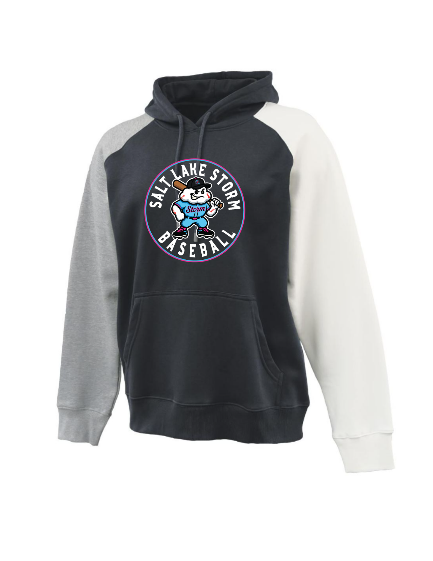 STORM color block HOODIE