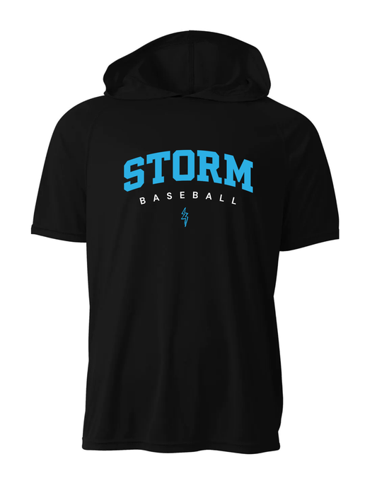 STORM BLACK Short Sleeve SPORT Shirt